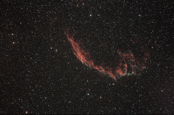 Eastern portion of the Veil Nebula